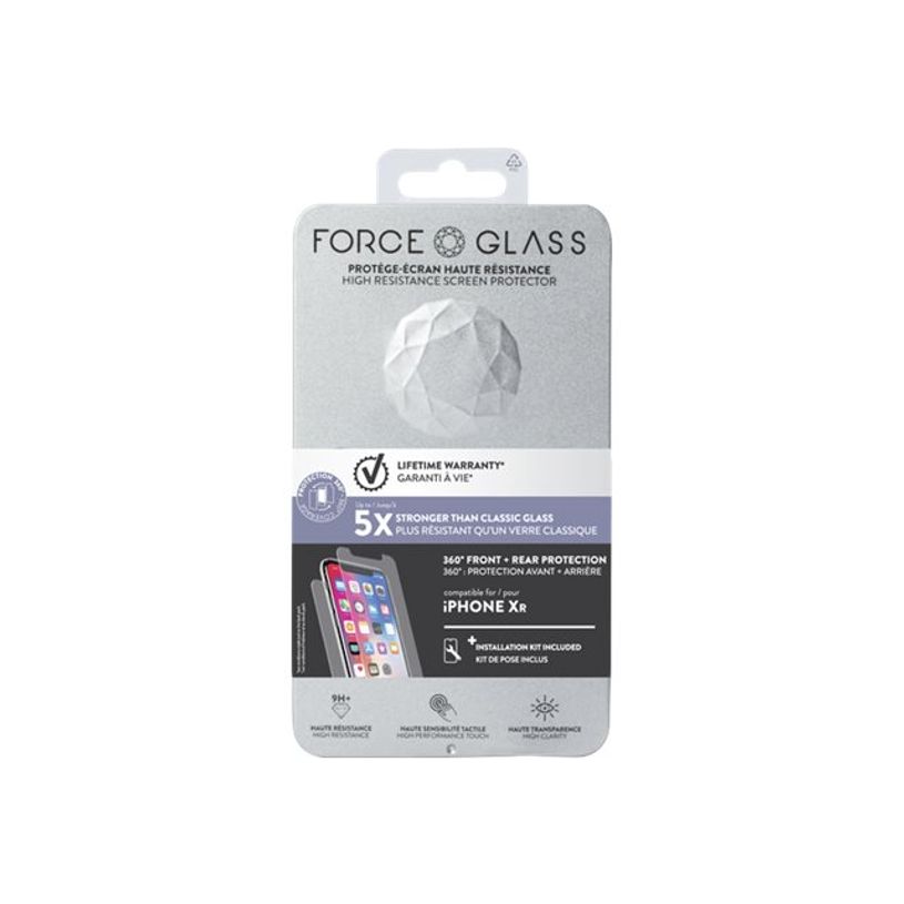 3571211400035-Force Glass - Protection d'écran - verre trempé pour iPhone XR/11-P_79436586_1-2
