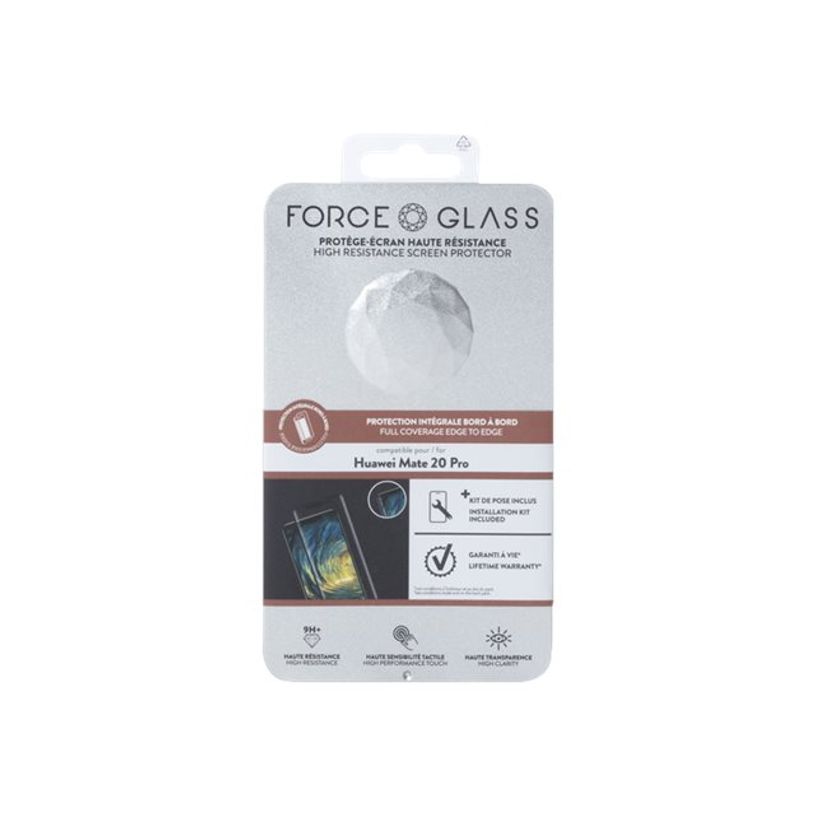 3571211403173-Force Glass - protection d'écran - verre trempé pour Huawei Mate 20 Pro-P_79436588_1-2