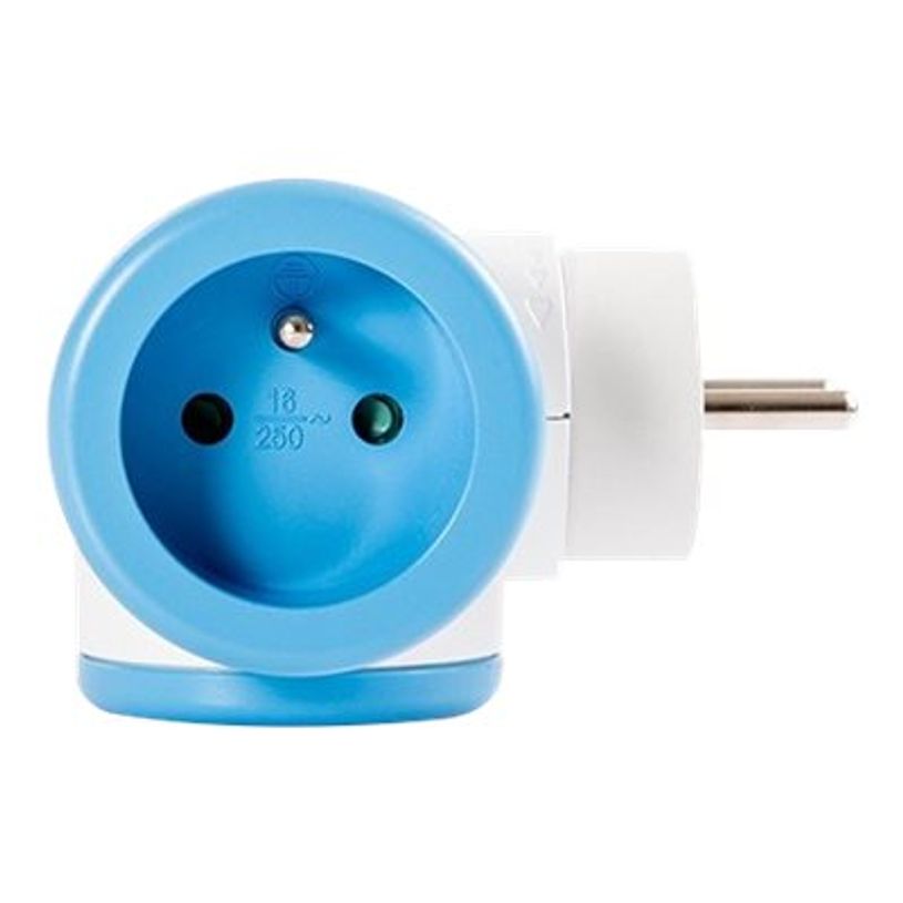 3760110684190-WATT & CO - multiprise triplite rotative - blanc/bleu-P_79436591_4-3