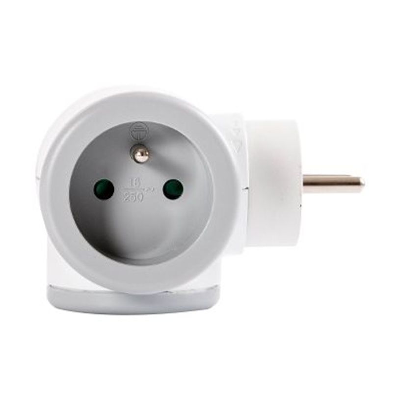 3760110683407-WATT & CO - Multiprise triplite rotative - blanc/gris-P_79436593_4-3