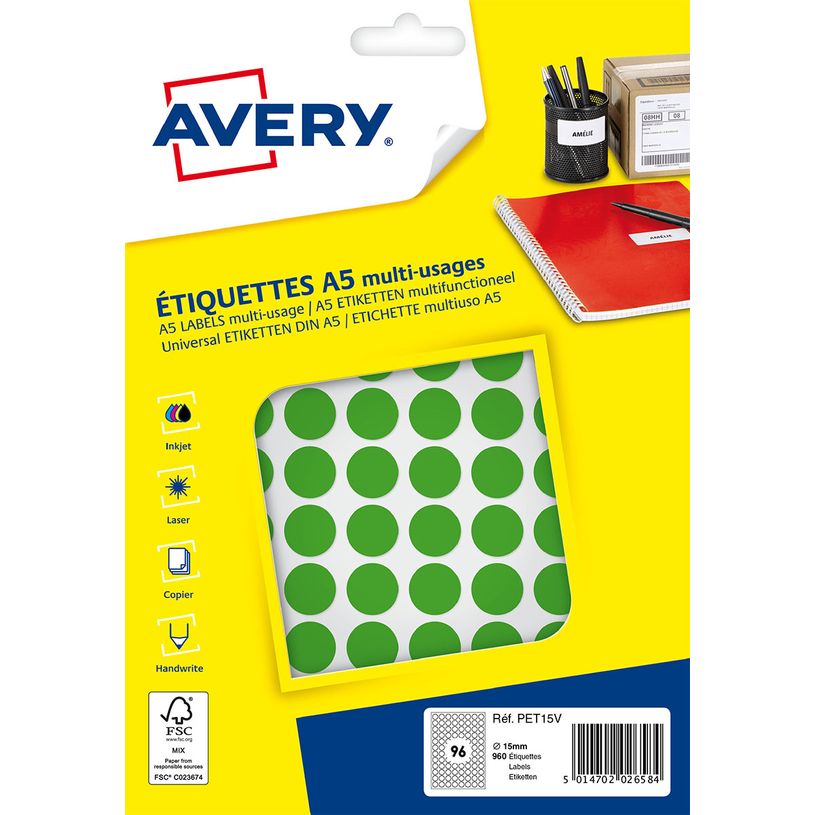 5014702026584-Avery - Etui A5 - 960 Pastilles adhésives - vert - diamètre 15 mm-P_79436606_1-0