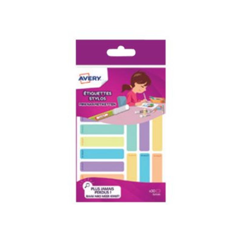 5014702135309-Avery - 30 Étiquettes adhésives pour stylos Super héros - 50 x 10 mm-P_79436623_1-0