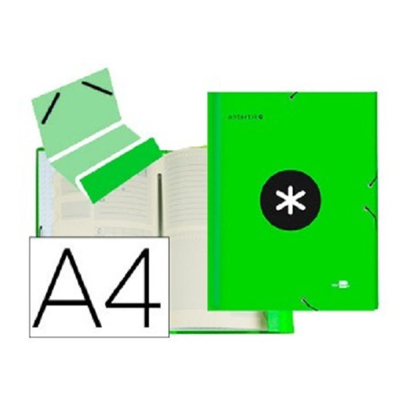 8423473628991-Antartik - Trieur 12 positions - A4 - vert fluo-P_79436726_1-0