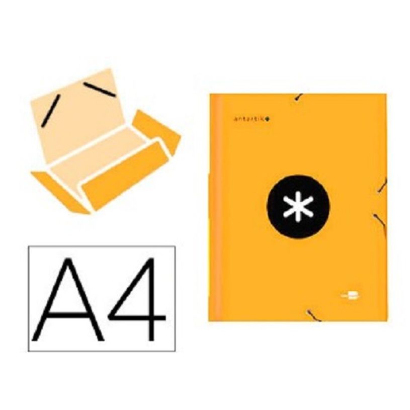 8423473871625-Antartik - Chemise à rabats - A4 - orange fluo-P_79436752_1-0