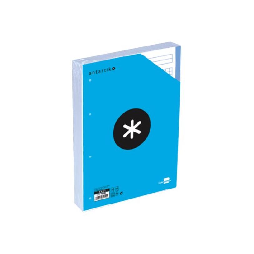 8423473880849-Antartik - Bloc de feuilles simples A4 - 100 pages - grands carreaux - perforées-P_79436774_1-0