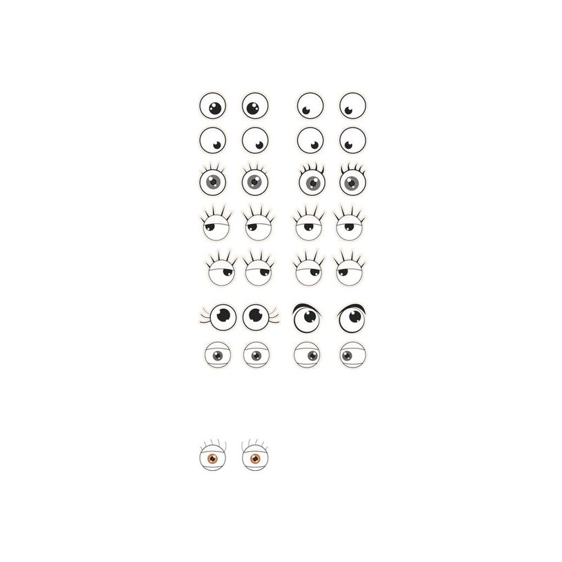 3065505605393-Maildor - 1 feuille gommettes yeux-P_79436832_1-0