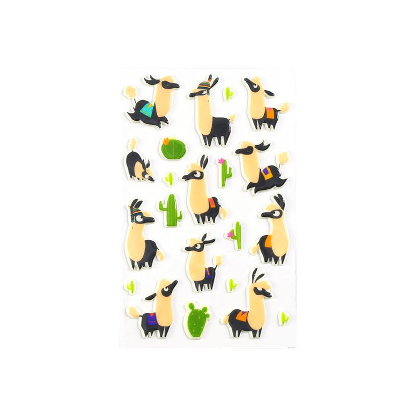 3609510900823-Maildor - 1 feuille gommettes lamas-P_79436851_2-0