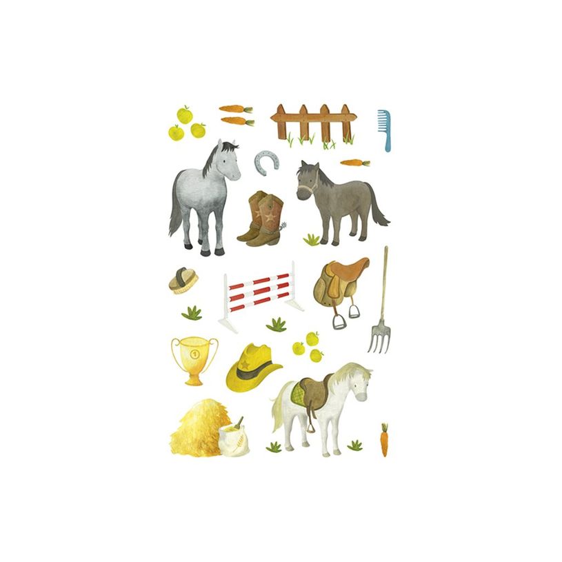 3609510910198-Maildor - 4 feuilles gommettes chevaux-P_79436863_1-0