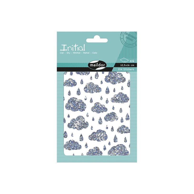 3609510910242-Maildor - 4 feuilles gommettes hologramme - ciel-P_79436868_3-2