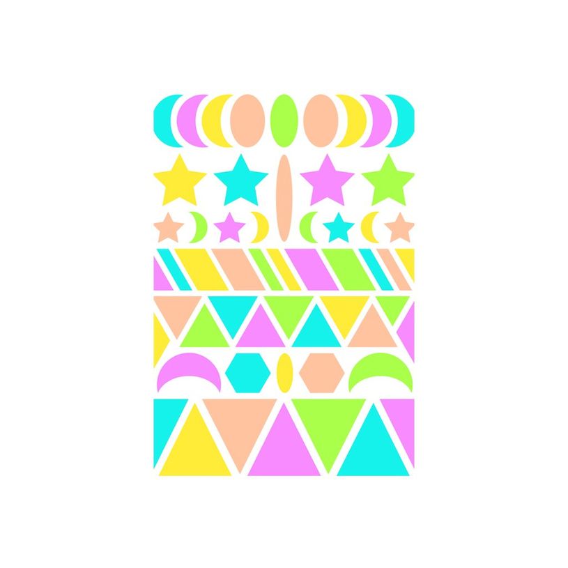 3609510910488-Maildor - 6 feuilles gommettes géométriques - fluo-P_79436884_1-0