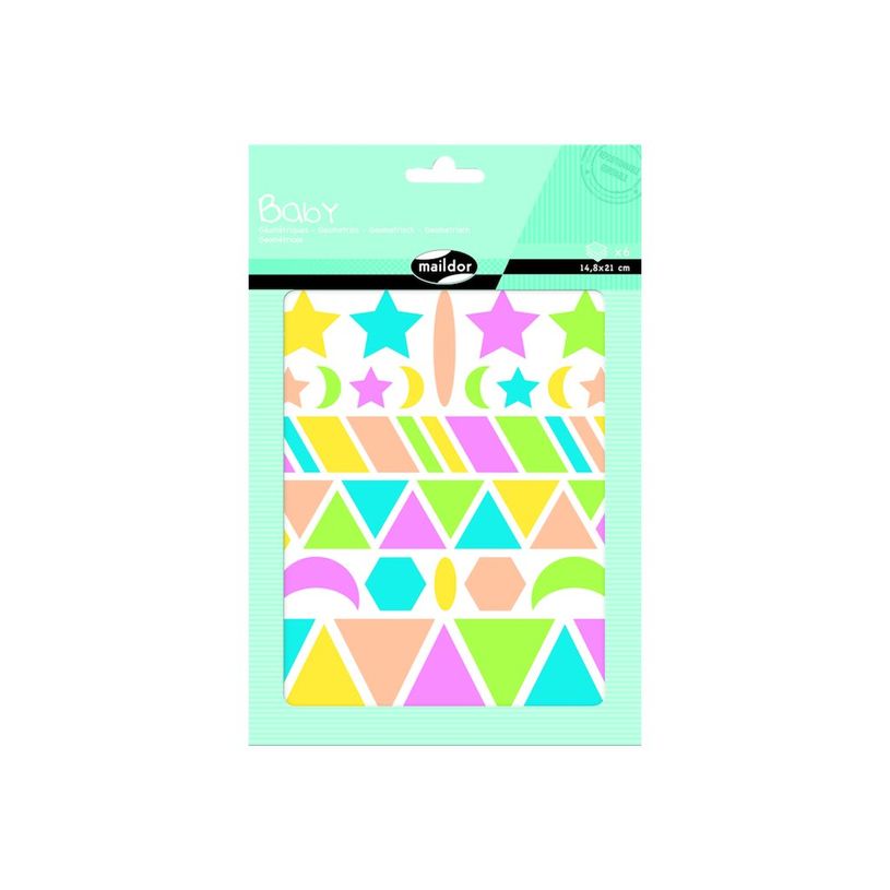 3609510910488-Maildor - 6 feuilles gommettes géométriques - fluo-P_79436884_3-2