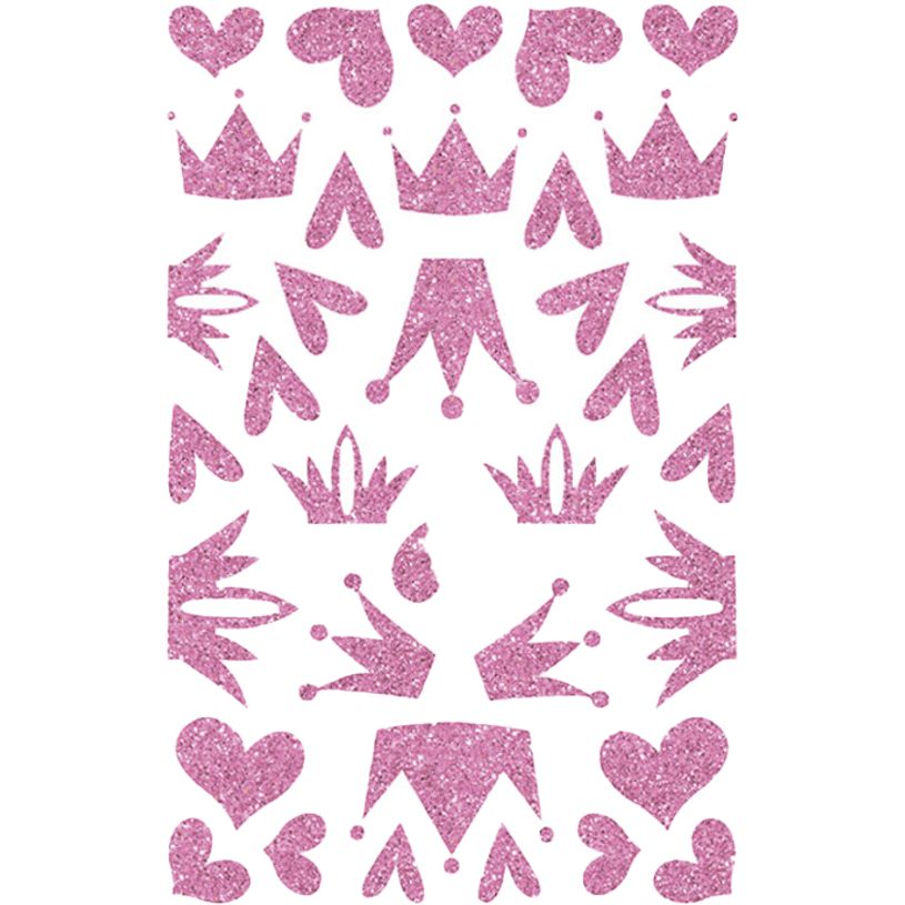 3609510910730-Maildor - 2 feuilles gommettes couronnes - rose-P_79436889_3-1