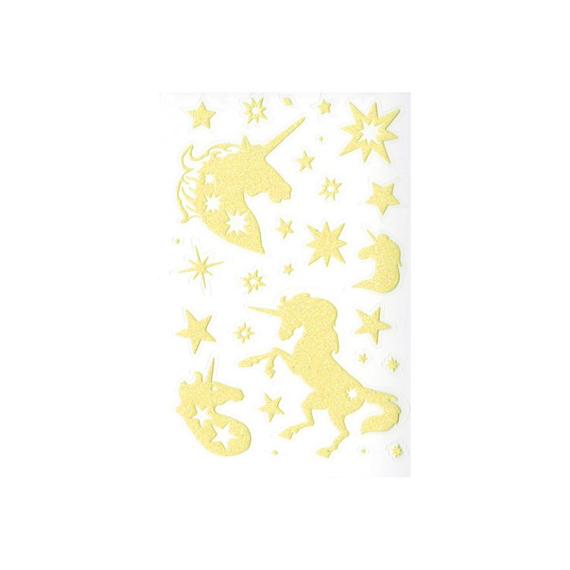 3609510910792-Maildor - 2 feuilles gommettes phosphorescentes licorne-P_79436892_2-0
