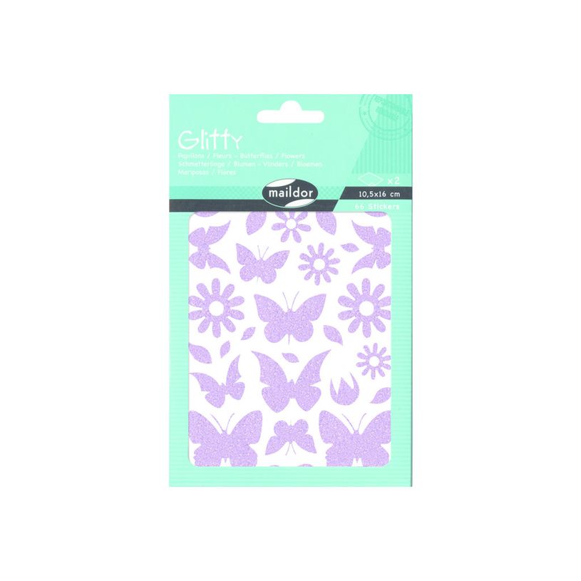 3609510911010-Maildor - 2 feuilles gommettes fleurs - violet-P_79436897_1-2