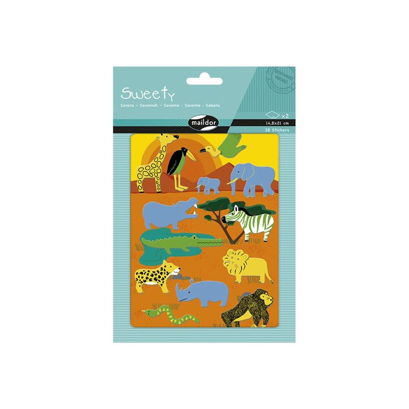 3609510911317-Maildor - 2 feuilles gommettes savane-P_79436906_2-1