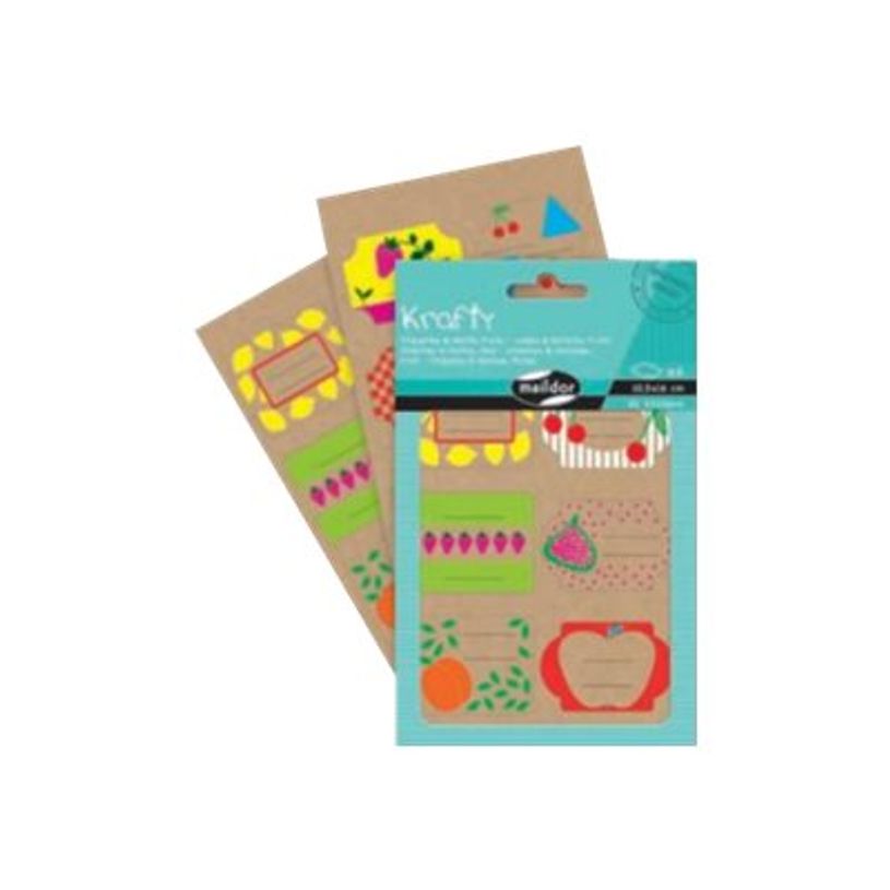 3609510911409-Maildor - 4 feuilles gommettes fruits-P_79436913_1-0