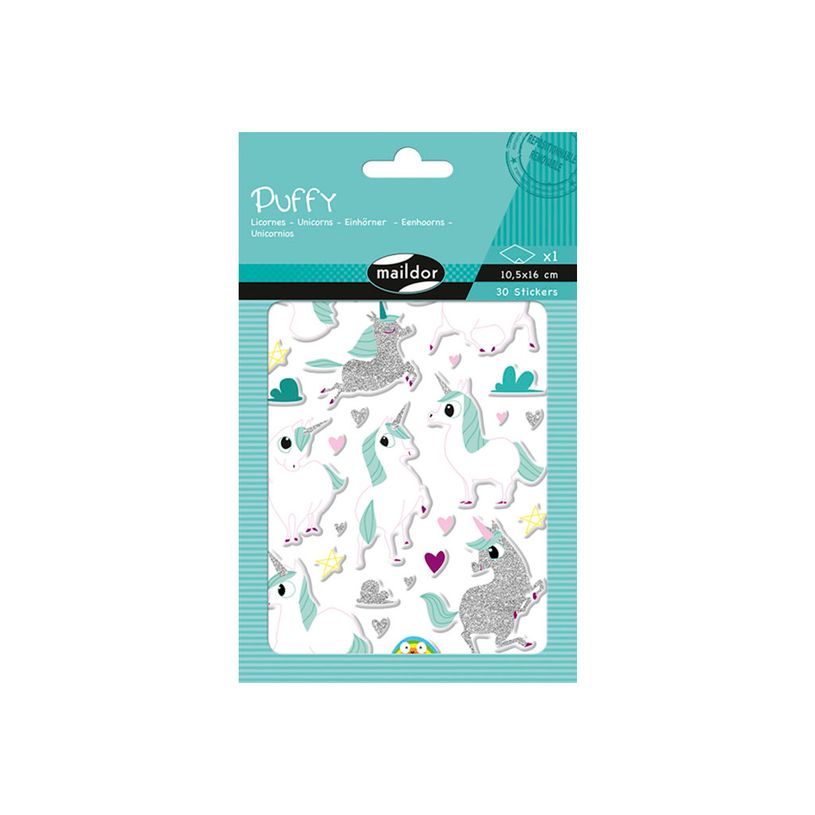 3609510911522-Maildor - 1 feuille gommettes licornes-P_79436922_1-1