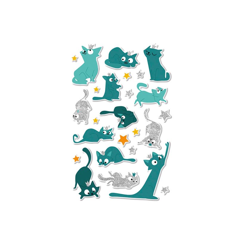 3609510911539-Maildor - 1 feuille gommettes chatons-P_79436923_2-0