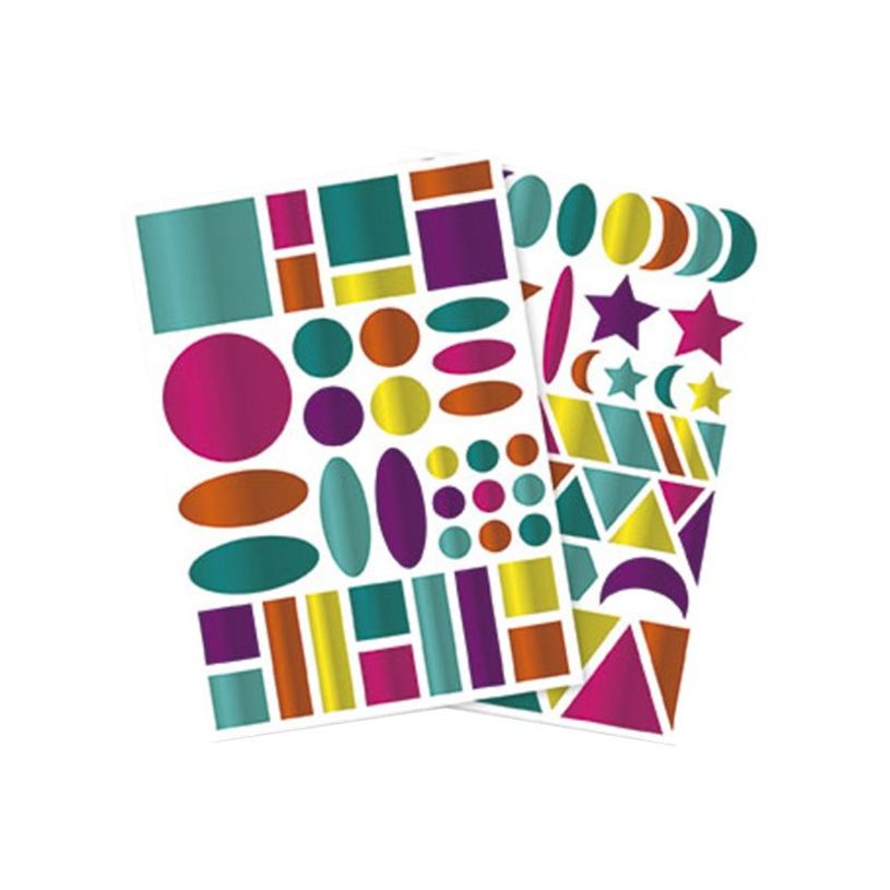 3609510911676-Maildor - 6 feuilles gommettes géométriques - métal-P_79436926_1-0