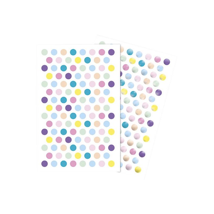 3609510911690-Maildor - 4 feuilles gommettes ronds - métal-P_79436928_3-0