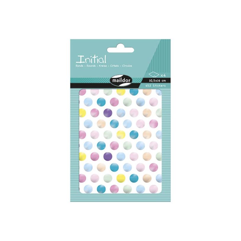 3609510911690-Maildor - 4 feuilles gommettes ronds - métal-P_79436928_4-1