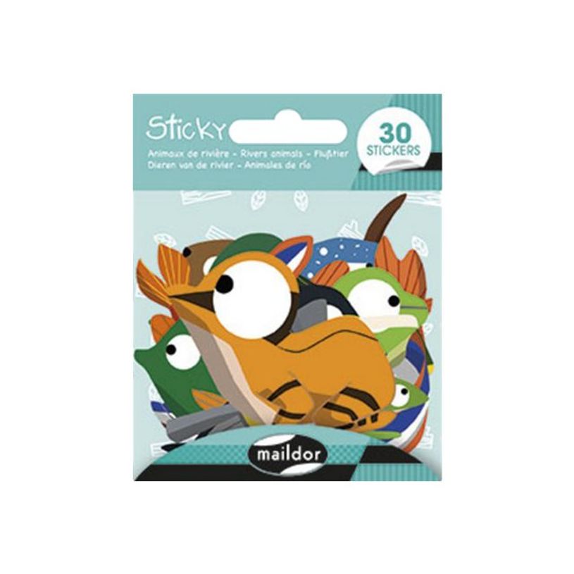 3609510911775-Maildor - 1 feuille gommettes animaux de rivière-P_79436932_2-3