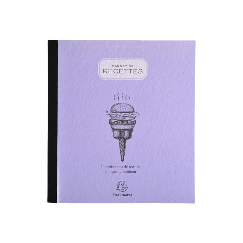 3130630001744-Exacompta - Carnet de recettes de cuisine 21 x 19 cm - 80 pages-P_79436972_4-0