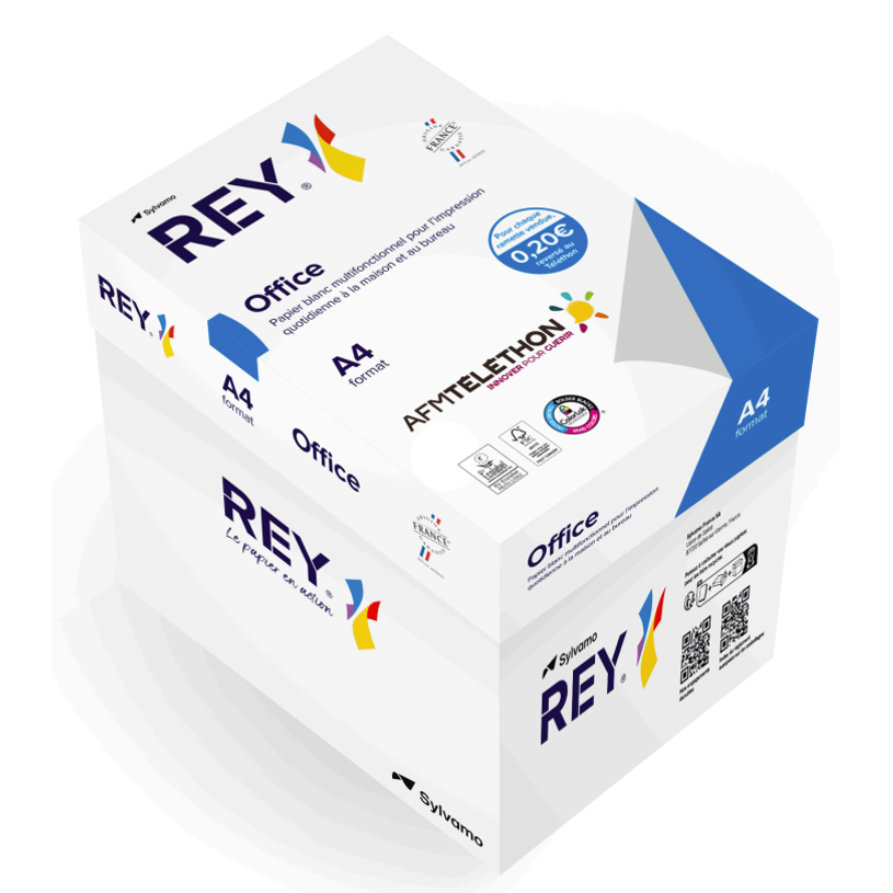 3141728704775-Rey Office - Papier blanc - A4 (210 x 297 mm) - 80 g/m² - 2500 feuilles (carton de 5 ramet-P_79437196_1-0