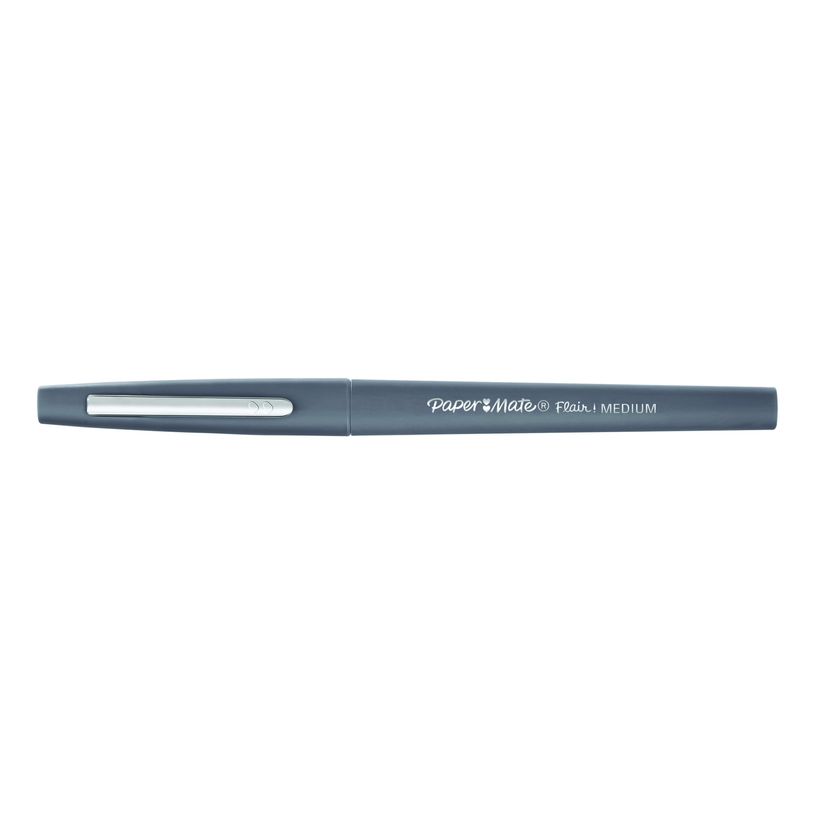 3026988729044-Paper Mate Flair Original - Feutre fin - pointe moyenne - gris-P_79437263_1-0