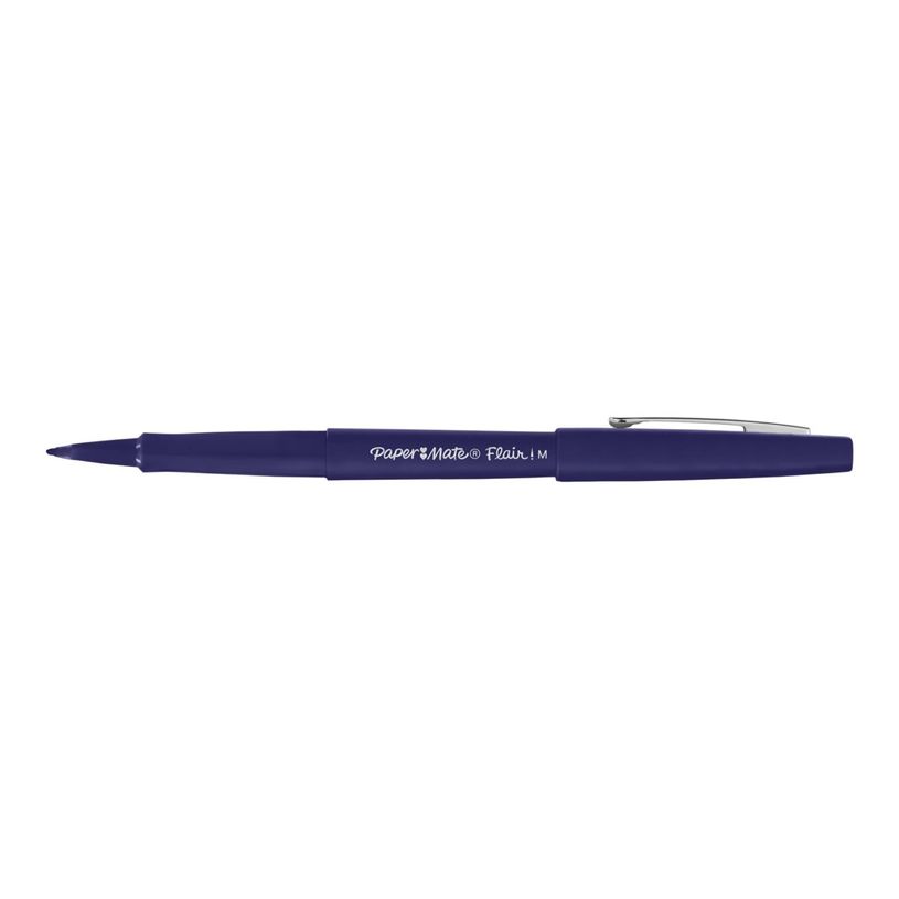 3501178737950-Paper Mate Flair Original - Feutre fin - pointe moyenne - bleu marine-P_79437268_1-0