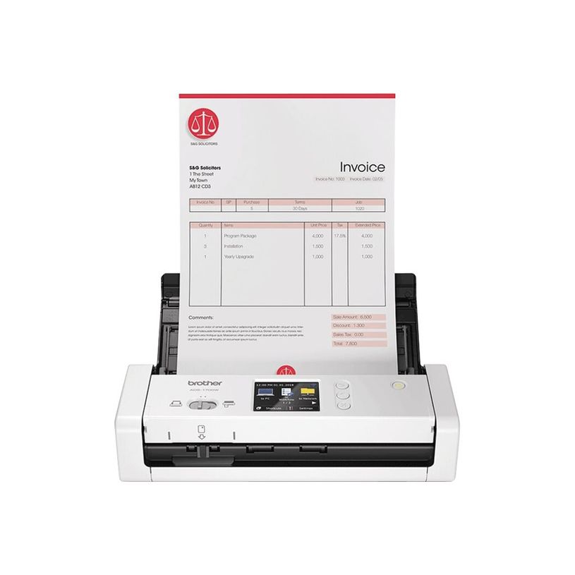 4977766792219-Brother ADS-1700W - scanner de documents A4 - portable - USB 3.0, Wifi, USB 2.0 - 1200 pp-P_79437635_14-20
