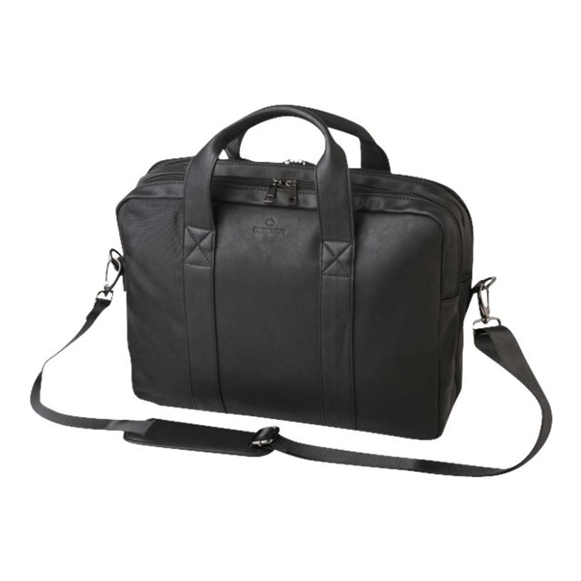 3108723210434-Oberthur Oregon - Cartable rigide 2 compartiments - pour ordinateur portable 15,6" - marron-P_79437636_3-1