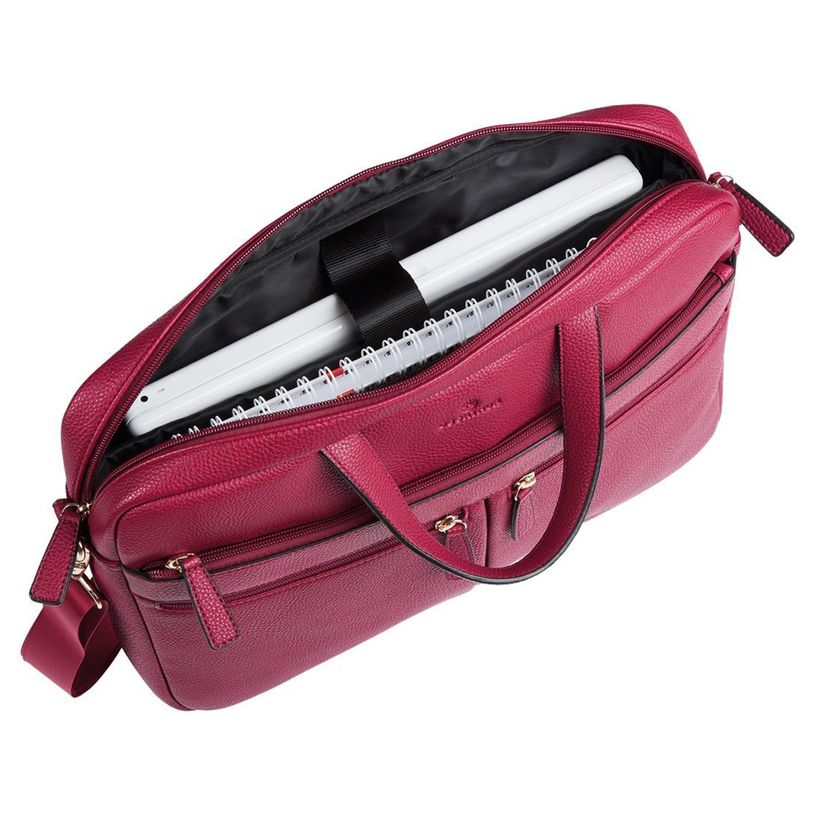 3108723213718-Oberthur Lady Bradford - Sacoche pour ordinateur portable 15,6" - framboise-P_79437638_2-1