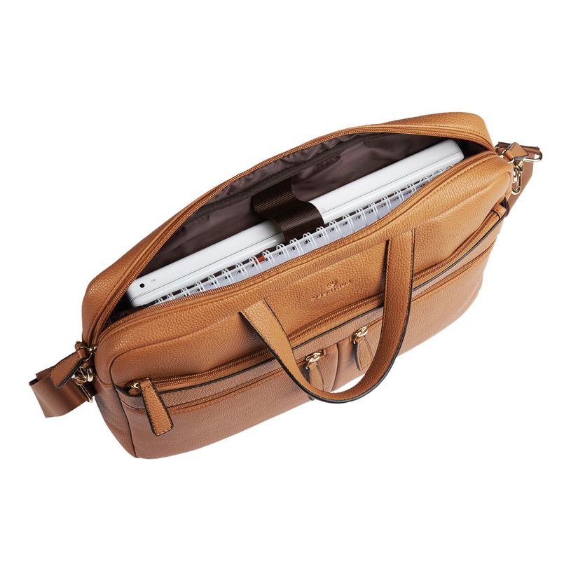 3108723213725-Oberthur Lady Bradford - Bolsa de transporte de portátil para el hombro - 15.6" - leonado-P_79437639_1-3