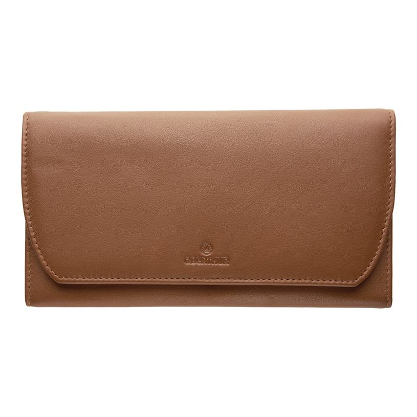 3108727054706-Oberthur London - Portefeuille compagnon cuir camel-P_79437649_1-0