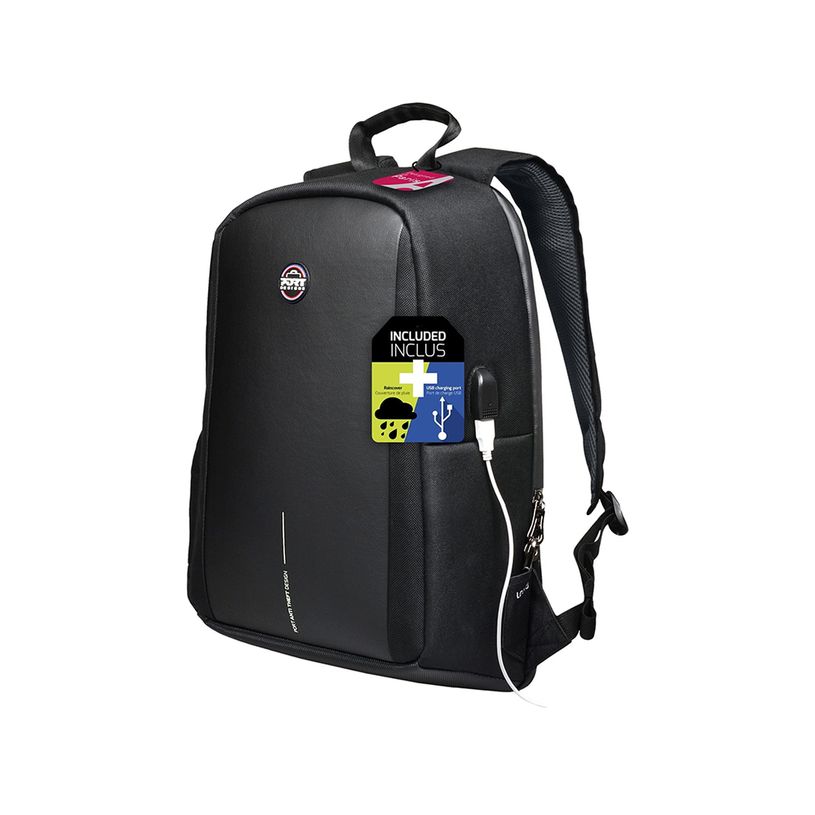3567044005080-Port Designs Chicago Evo - Sac à dos antivol pour ordinateur portable 13-15,6" - noir-P_79437688_7-6