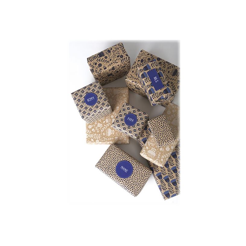 3329682238202-Clairefontaine - Papier cadeau kraft - 70 cm x 2 m - 70 g/m² - différents motifs disponi-P_79437831_12-6