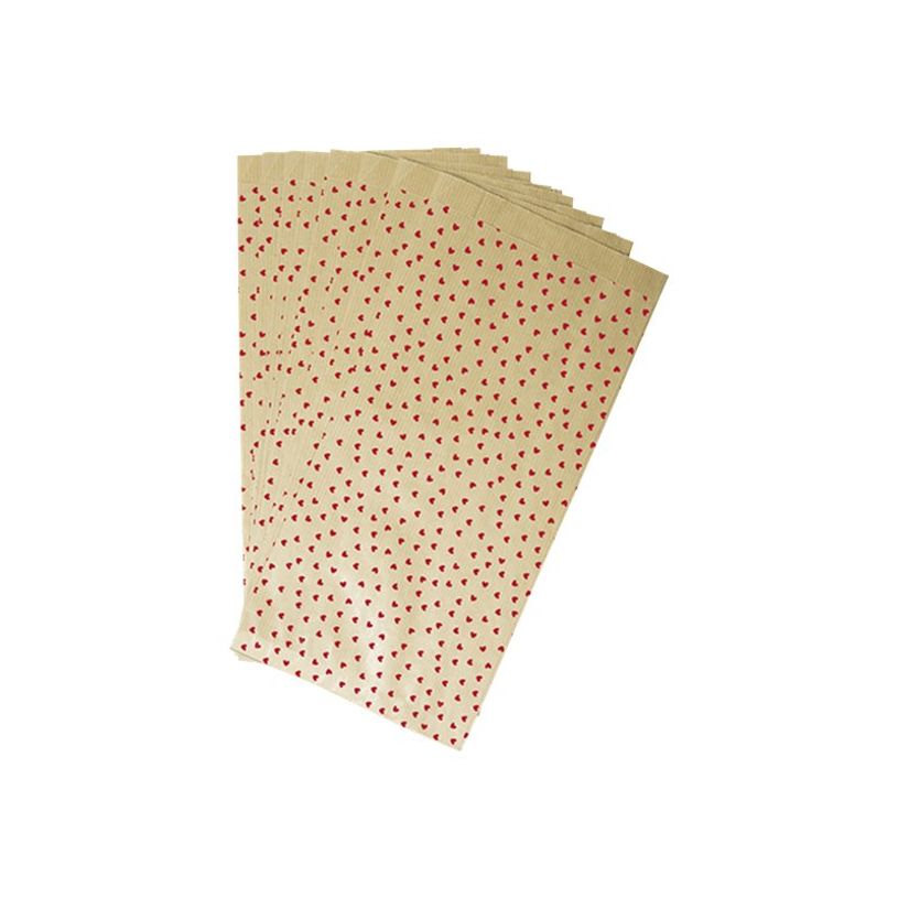 3329683941064-Clairefontaine - 50 Pochettes kraft cœurs - 11 cm x 5 cm x 21 cm-P_79437836_1-0