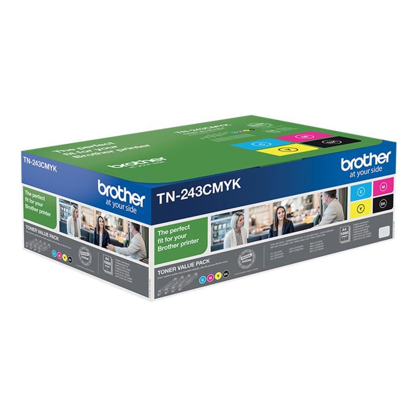 4977766787611-Brother TN243 - pack de 4 - noir, cyan, magenta, jaune - cartouche laser d'origine-P_79437844_10-12