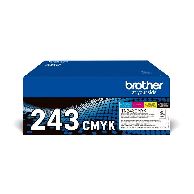 4977766787611-Brother TN243 - pack de 4 - noir, cyan, magenta, jaune - cartouche laser d'origine-P_79437844_11-11
