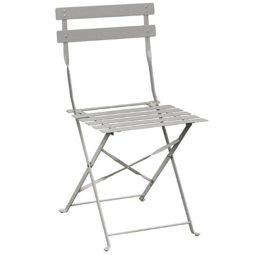 3700339880898-Lot de 2 chaises pliantes pour table de terrasse - Gris-P_79437860_1-0