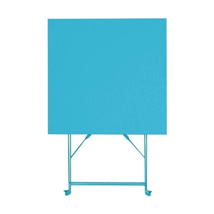 3700339880911-Table pliante de terrasse - L60 x H71 x P60 cm - Turquoise-P_79437862_2-1