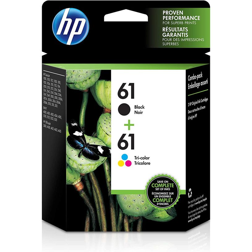 0885631805961-HP 61 - Pack de 2 - noir et 3 couleurs - cartouche d'encre originale (CZ073FN)-P_79437927_1-0