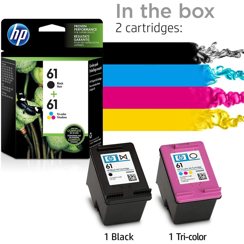 0885631805961-HP 61 - Pack de 2 - noir et 3 couleurs - cartouche d'encre originale (CZ073FN)-P_79437927_2-1