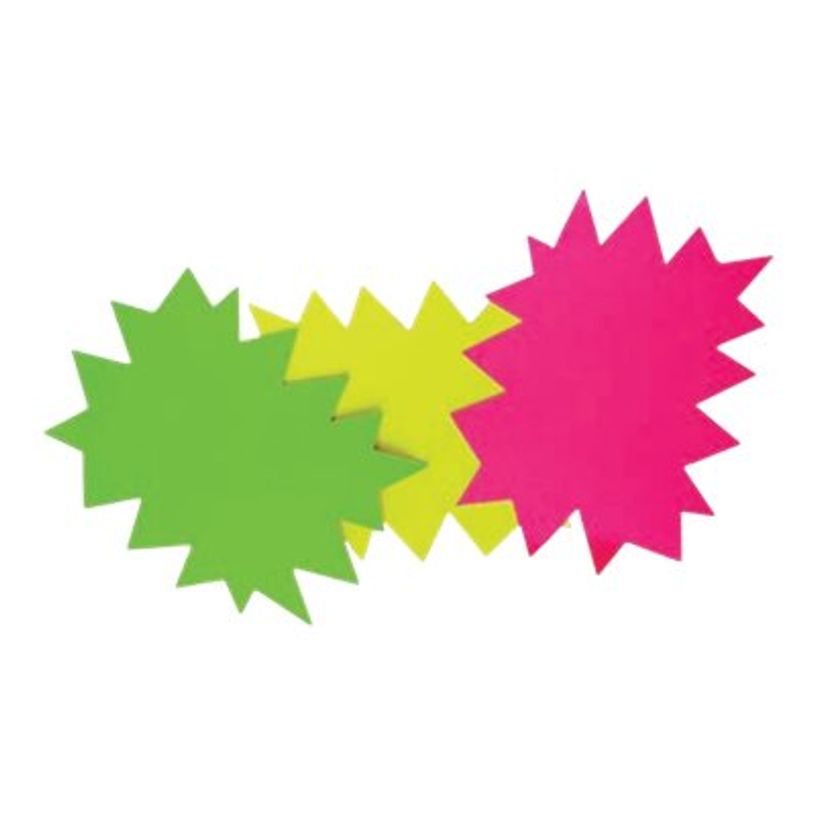 3270240159104-Apli Agipa - 10 éclatés fluo non effaçables - jaune/orange - 48 x 64 cm-P_79438007_2-5