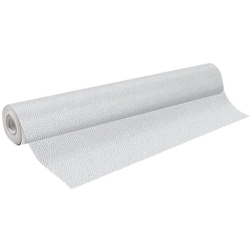 3329682117712-Clairefontaine - Papier cadeau - film fleuriste - 70 cm x 50 m - pois blancs-P_79438016_1-0