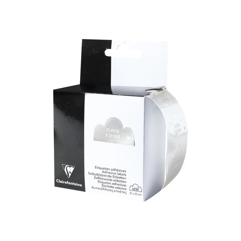 3329686170461-Clairefontaine - 250 Étiquettes cadeau plaisir d'offrir - 8 x 4 x 12 cm - boîte distribut-P_79438023_3-2