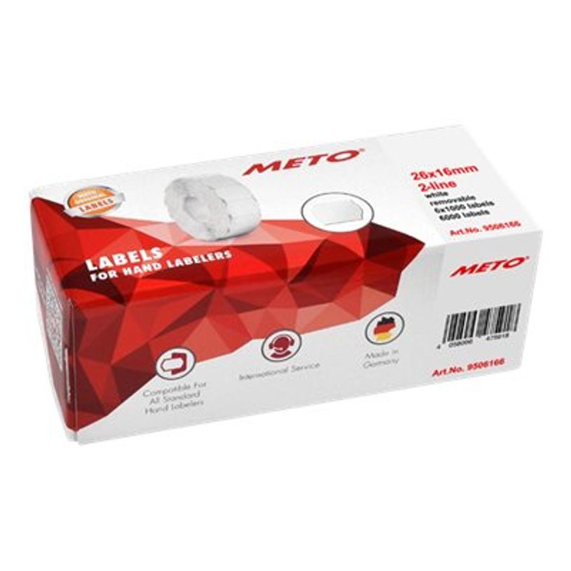 4058096475918-METO Proline - Boîte de 6 rouleaux de 1000 étiquettes enlevables - 26 x 16 mm - blanc - p-P_79438081_1-0