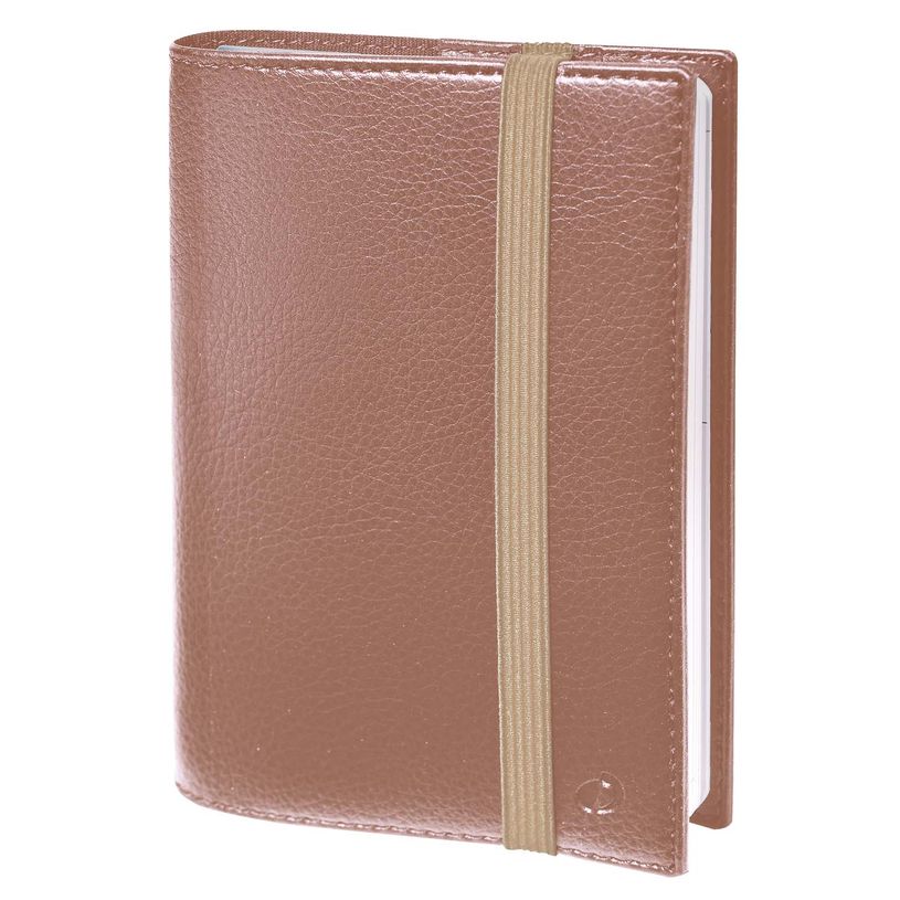 3371010426737-Quo Vadis - Agenda - Spiralé avec répertoire - Time & Life Pocket - Semainier Planning - Français - Beige - 13 mois de décembre à dé--1