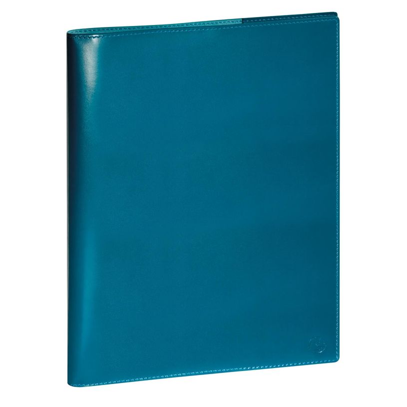 3660942062848-Agenda Volga Eurotime 29 - 1 semaine sur 2 pages - 21 x 29,7 cm - bleu canard - Exacompta--0